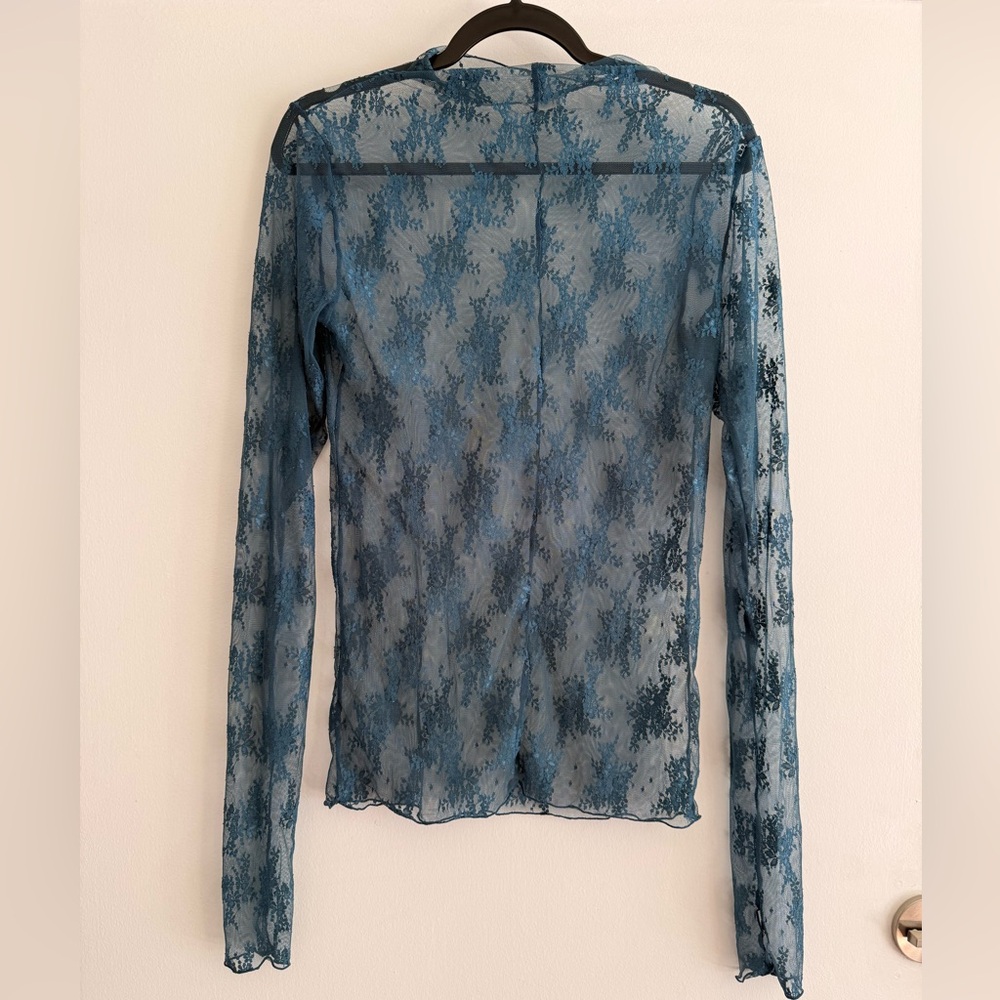 NWOT Free People | Lady Lux Layering
Top - Blue | Sz. XL